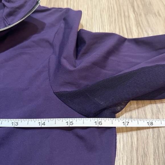 The Tailored Sportsman 1/4 Zip Sun Shirt Long Sleeve IceFil Mesh Riding M EUC - Picture 6 of 8